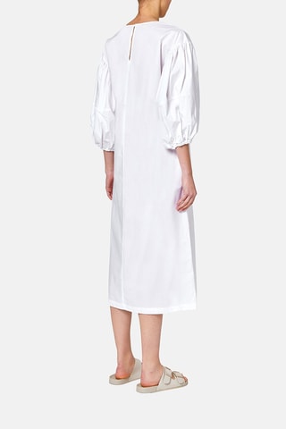 Vestido recto - Blanco