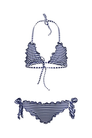 Bikini - Azul marino y blanco