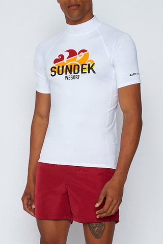 Camiseta de surf - Blanco