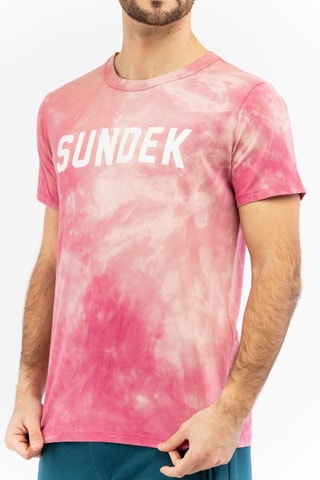 Camiseta tie-dye - Rosa