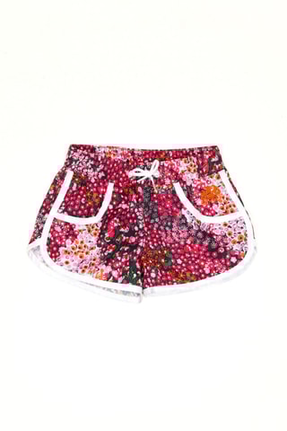 Bañador corto - Rojo frambuesa