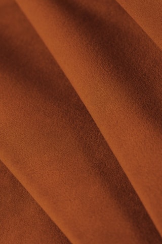 Canapé d'angle gauche Aldrin - Orange - 3 places - En velours