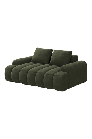 Canapé Kimi - Vert - 2 places - En velours