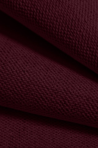 Canapé Arden - Bordeaux - 4 places - En tissu chenille moly