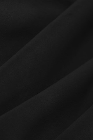 Canapé Astro - Noir - 2 places - En tissu velours