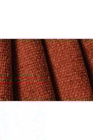 Canapé modulable Galatica - Terracotta - 3 places - En tissu chenille