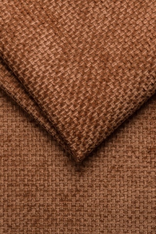 Canapé Aveiro - Marron - 2 places - En tissu chenille