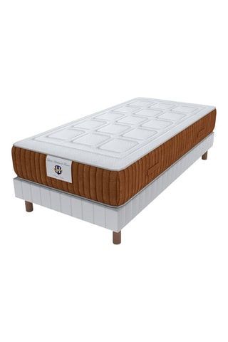 Ensemble matelas à mémoire de forme et sommier Amboise - Epaisseur 28 cm - Ferme