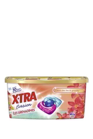 6 x Lessive x-tra evasion îles grenadines - 28 lavages