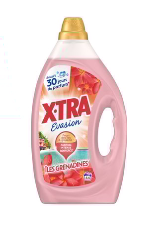 4 x Lessive x-tra evasion îles grenadines - 44 lavages