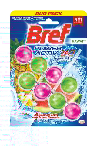 10 x 2 blocs WC Power Activ' Hawaï - 2 x 8 pastilles