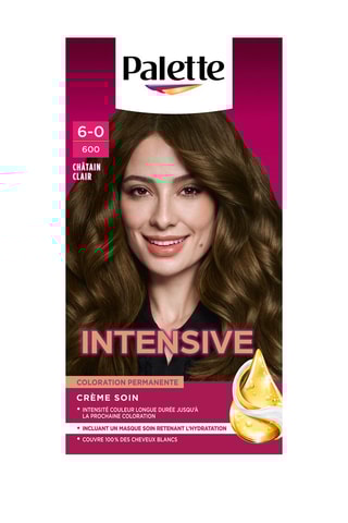 3 x Crème colorante Schwarzkopf - Châtain clair 600