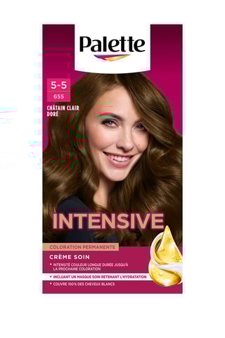 3 x Crème colorante Schwarzkopf - Châtain clair doré 655