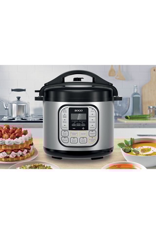 Pentola a pressione multifunzione senza BPA - 6 l -1000 W