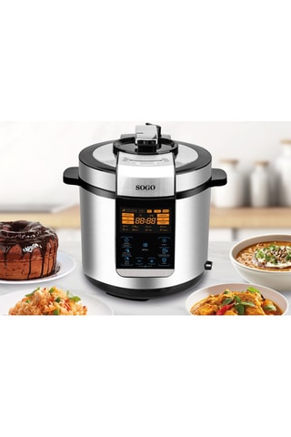 Pentola a pressione - 1000 W - 6 l