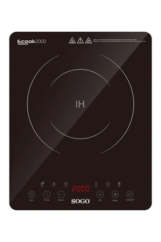 Plaque à induction - 2000 W - 1 brûleur