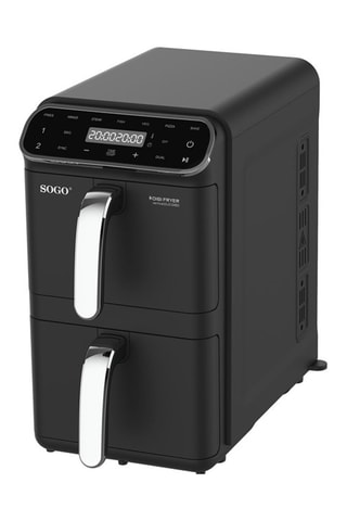 Friggitrice ad aria - 1800 W - 2 x 5,5 l