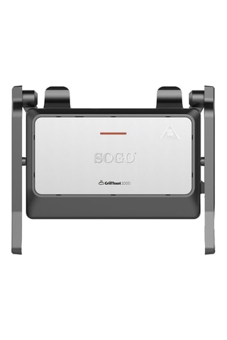 Bistecchiera elettrica in acciaio inossidabile e ceramica - 1000 W - 27 x 23 x 10 cm