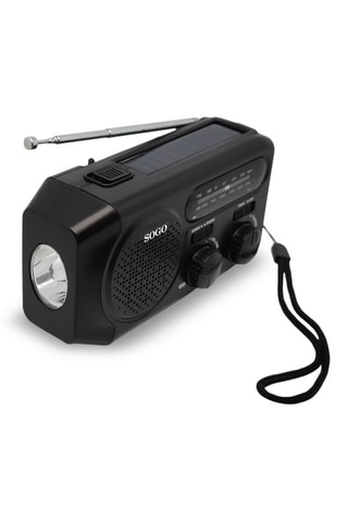 Radio di soccorso ricaricabile - Solare e dinamo