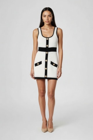 Robe - Blanc et noir