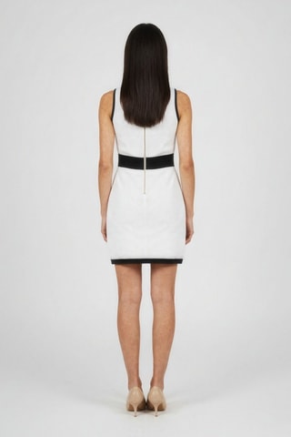 Robe - Blanc et noir