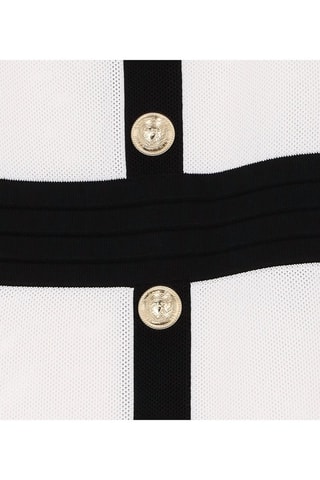 Robe - Blanc et noir