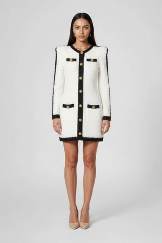 Robe - Blanc et noir