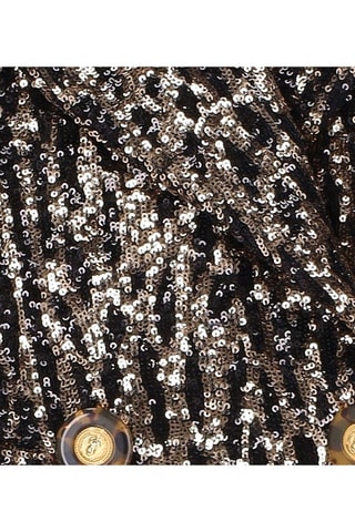 Veste de costume - Doré et noir