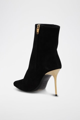 Bottines en cuir - Noir