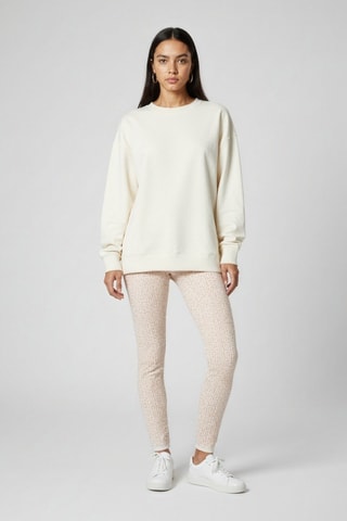 Legging - Nude et argenté