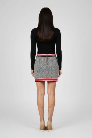 Minijupe - Noir et blanc