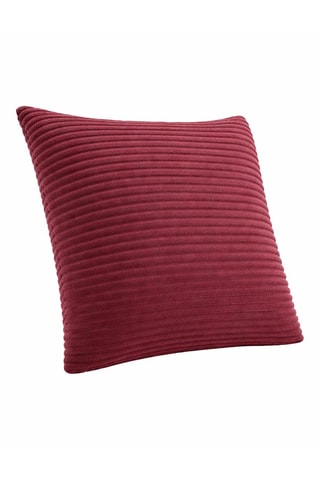 Cojín de terciopelo - Burdeos - 50 x 50 x 7 cm