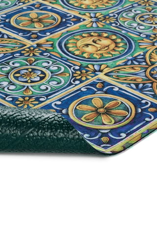 Vloerkleed Ricci Sorrento - Blauw en Geel