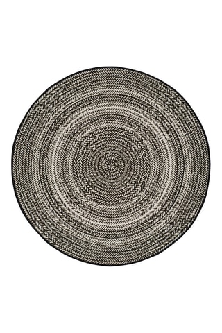 Tapete Silvana Preto e marfim