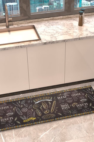 Vloerkleed Sprinty Bakery - Zwart