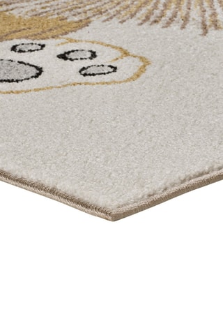 Tapete Beats - Branco e laranja