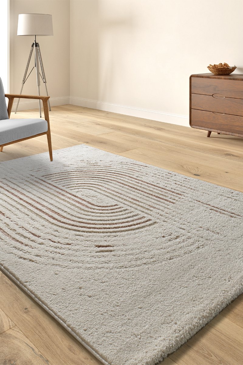 Moma Beige Alfombra Candela - Arena