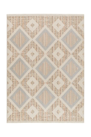 Tapete Siroco - Bege e cinzento