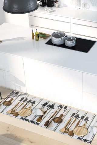 Vloerkleed Bereber Rombo - Wit