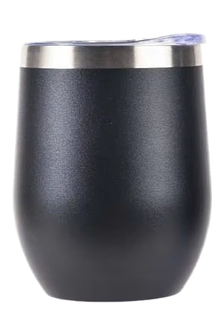 Tasse isotherme en acier inoxydable - 34 cl - Noir