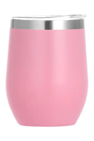 Tasse isotherme en acier inoxydable - 34 cl - Rose