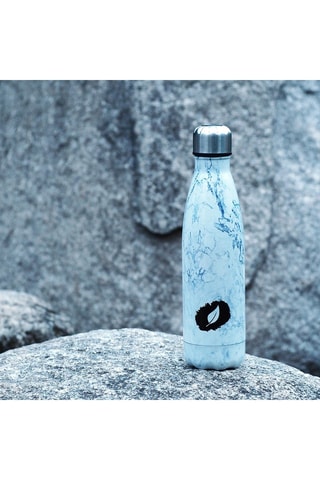 Bouteille isotherme en acier inoxydable Marbré blanc - 50 cl