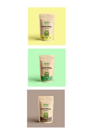 Matcha Chocolat, Matcha Vanille et Matcha Premium Bio - 3 sachets de 30 g