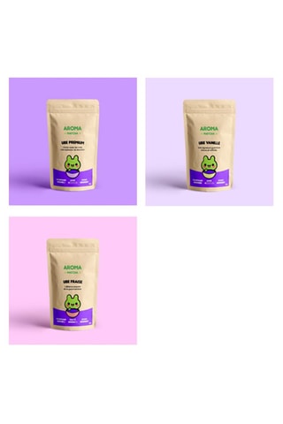 Ube Premium, Ube Vanille et Ube Fraise - 3 sachets de 30 g