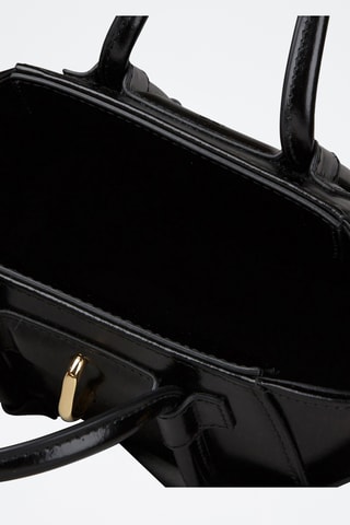 Sac à main en cuir Antigona Basic Mini - Noir