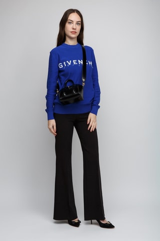 Sac à main en cuir Antigona Basic Mini - Noir