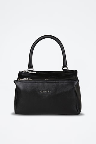 Sac à main en cuir Pandora Basic - Noir