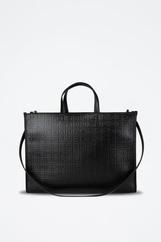 Sac à main G-Tote 4G Monogram Medium - Noir