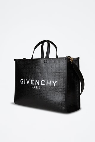 Sac à main G-Tote 4G Monogram Medium - Noir