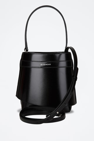Sac seau en cuir Shark Lock Bucket Basic - Noir